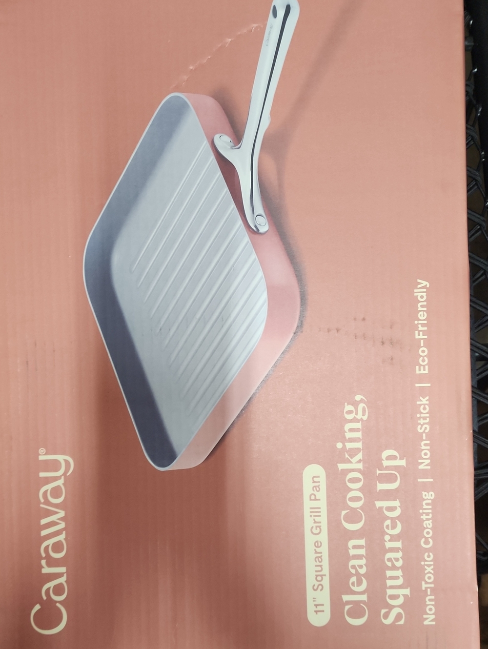 Caraway 11" Square Grill Pan - Perracotta